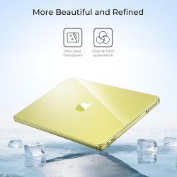 EooCoo Compatible Coque avec MacBook Neo 13 Pouces 2026 (Modèle A3404, Puce A18 Pro) Étui Rigide Housse de Protection en Plastiq