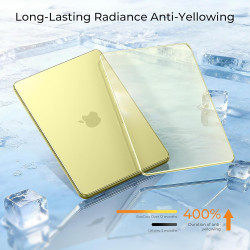 EooCoo Compatible Coque avec MacBook Neo 13 Pouces 2026 (Modèle A3404, Puce A18 Pro) Étui Rigide Housse de Protection en Plastiq