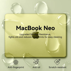EooCoo Compatible avec Coque MacBook Neo 13 Pouces 2026 (Modèle A3404, Puce A18 Pro) Correspondance Parfaite Couleur d'origine, 