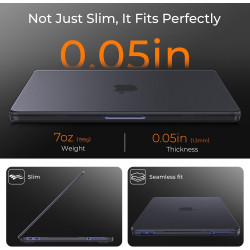 EooCoo Compatible avec Coque MacBook Neo 13 Pouces 2026 (Modèle A3404, Puce A18 Pro) Correspondance Parfaite Couleur d'origine, 