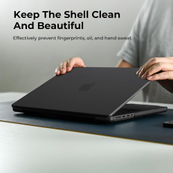 EooCoo Coque Compatible avec MacBook Pro 16 Pouces 2026 2024 2023 2021 M5 M4 M3 M2 M1 Pro Max, A3428 A3429 A3186 A3403 A2991 A27