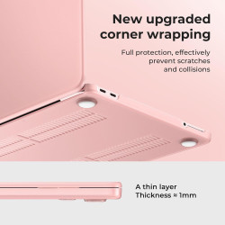 EooCoo Coque Compatible avec MacBook Neo 13 Pouce 2026 (Modèle A3404, Puce A18 Pro), équipé écran Liquid Retina 13", Coque Rigid