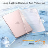 EooCoo Compatible Coque avec MacBook Neo 13 Pouces 2026 (Modèle A3404, Puce A18 Pro) Étui Rigide Housse de Protection en Plastiq