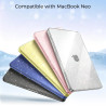 EooCoo Compatible avec Le 2026 Apple Coque MacBook Neo 13 Pouces A3404 équipé d'une Puce A18 Pro et d'un écran 13" Liquid Retina