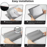 EooCoo Coque MacBook Pro 13 Pouces M2 M1 2022-2016 A2338 A2289 A2251 A2159 A1989 A1706, Plastique Case Rigide Étui pour MacBook 
