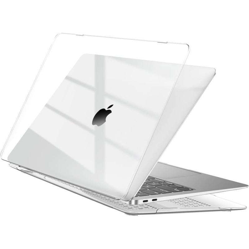 EooCoo Coque Compatible avec MacBook Air M1 13 Pouces 2020 2019 2018 A2337 A2179 A1932 Mac Book Air 13,3″ avec Touch ID, Case Ul