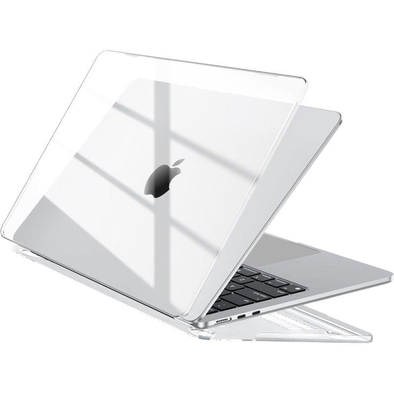 EooCoo Coque Compatible avec MacBook Air 15 Pouces M5 M4 M3 M2 2026 2025-2023,A3448 A3241 A3114 avec Touch ID et 15,3" Retina Di