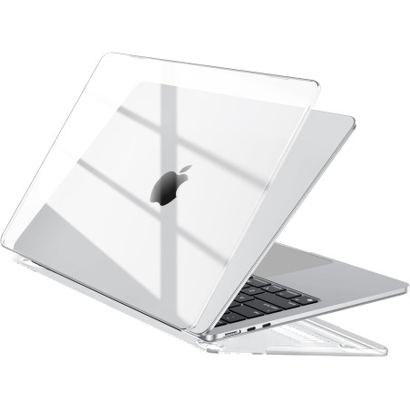 EooCoo Coque Compatible avec MacBook Air 15 Pouces M5 M4 M3 M2 2026 2025-2023,A3448 A3241 A3114 avec Touch ID et 15,3" Retina Di