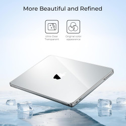 EooCoo Compatible Coque avec MacBook Neo 13 Pouces 2026 (Modèle A3404, Puce A18 Pro) Étui Rigide Housse de Protection en Plastiq