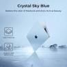 EooCoo Coque Compatible avec MacBook Air 15 Pouces 2026 2025 2024 2023 M5 A3448 M4 A3241 M3 A3114 M2 A2941 avec 15,3" Retina,Pro