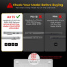 EooCoo Coque Compatible avec MacBook Air 15 Pouces 2026 2025 2024 2023 M5 A3448 M4 A3241 M3 A3114 M2 A2941 avec 15,3" Retina,Pro