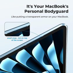 EooCoo Coque Compatible avec MacBook Air 15 Pouces 2026 2025 2024 2023 M5 A3448 M4 A3241 M3 A3114 M2 A2941 avec 15,3" Retina,Pro