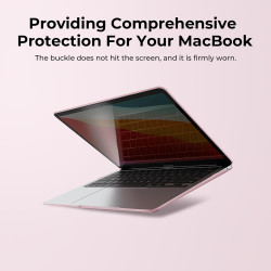 EooCoo Coque Compatible avec MacBook Air 13 M1 A2337 A2179 A1932 2020 2019 2018 MacBook Air 13,3 Pouces avec Touch ID, Plastique