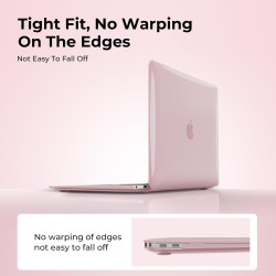 EooCoo Coque Compatible avec MacBook Air 13 M1 A2337 A2179 A1932 2020 2019 2018 MacBook Air 13,3 Pouces avec Touch ID, Plastique