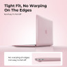 EooCoo Coque Compatible avec MacBook Air 13 M1 A2337 A2179 A1932 2020 2019 2018 MacBook Air 13,3 Pouces avec Touch ID, Plastique