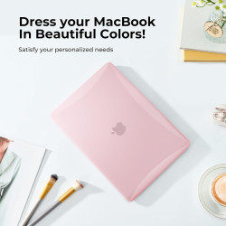 EooCoo Coque Compatible avec MacBook Air 13 M1 A2337 A2179 A1932 2020 2019 2018 MacBook Air 13,3 Pouces avec Touch ID, Plastique