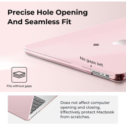 EooCoo Coque Compatible avec MacBook Pro 14 Pouces 2026 2025-2023 2021 M5 M4 M3 M2 M1 Pro Max A3426 A3427 A3434 A3112 A3185 A340