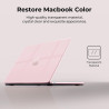 EooCoo Coque Compatible avec MacBook Air 15 Pouces M5 M4 M3 M2 2026 2025 2024 2023 A3448 A3241 A3114,Release avec Touch ID, Prot
