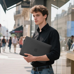 EooCoo Coque MacBook Pro 13 Pouces M2 M12022-2016 A2338 A2289 A2251 A2159 A1989 A1706, Plastique Case Rigide Étui pour MacBook P