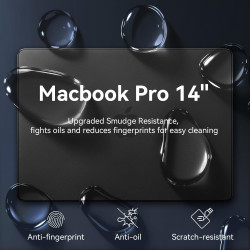 EooCoo Coque Ultra-Mince Compatible avec MacBook Pro 14 Pouces 2025 2024-2021 M5 A3434 M4 A3112 A3185 A3401 M3 A2918 A2992 M2 A2
