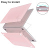 EooCoo Coque Compatible avec MacBook Air M5 M4 M3 M2 15 Pouces 2026 2025-2023 A3448 A3241 A3114 avec Touch ID et 15,3" Retina Di