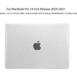 EooCoo Coque Compatible avec MacBook Pro 14 Pouces 2026 2025-2023 2021 M5 A3434 A3426 A3427 M4 A3112 A3185 A3401 M3 A2918 A2992 