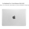 EooCoo Coque Compatible avec MacBook Pro 14 Pouces 2026 2025-2023 2021 M5 A3434 A3426 A3427 M4 A3112 A3185 A3401 M3 A2918 A2992 