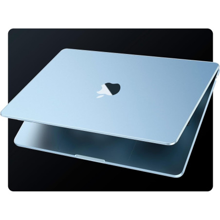 EooCoo Coque Ultra-Mince Compatible avec MacBook Air 15 Pouces M5 M4 M3 M2 2026 2025-2023 Puce A3448 A3241 A3114[correspondre Le