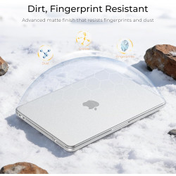 EooCoo Compatible avec Coque MacBook Neo 13 Pouces 2026 (Modèle A3404, Puce A18 Pro) Correspondance Parfaite Couleur d'origine, 