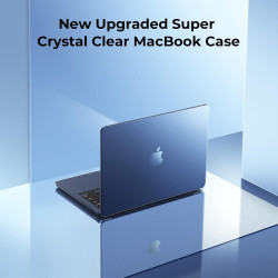 EooCoo Coque Compatible avec MacBook Air 15 Pouces M5 M4 M3 M2 2026 2025-2023,A3448 A3241 A3114 avec Touch ID et 15,3" Retina Di
