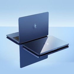 EooCoo Coque Compatible avec MacBook Air 15 Pouces M5 M4 M3 M2 2026 2025-2023,A3448 A3241 A3114 avec Touch ID et 15,3" Retina Di