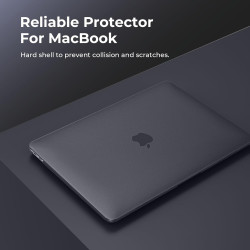 EooCoo Coque Compatible avec MacBook Air 13 M1 A2337 A2179 A1932 2020 2019 2018 MacBook Air 13,3 Pouces avec Touch ID, Plastique