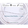Elfcam® - câble/rallonge fibre optique orange sfr bouygues - jarretière simplex monomode sc-apc à sc-apc - blindage et connecteu