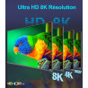 Sniokco 8K 4K Câble HDMI 2.1 48Gbps 10M, Haute Vitesse HDMI® Cable 0.01ms 4K 240Hz 165Hz 120Hz 8K 60Hz eARC Netflix HDCP 2.3 2.2