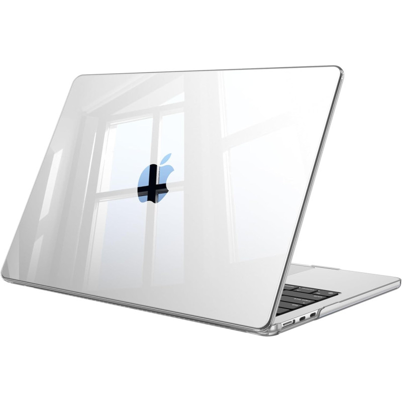 FINTIE Coque Compatible avec MacBook Air 13.6 Pouces M5 M4 M3 M2 (2026/2025/2024/2022, A3449/A3240/A3113/A2681), Coque Fine Légè