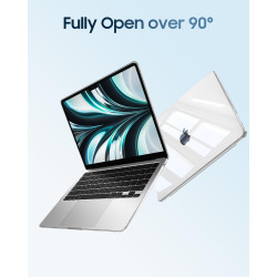 FINTIE Coque Compatible avec MacBook Air 13.6 Pouces M5 M4 M3 M2 (2026/2025/2024/2022, A3449/A3240/A3113/A2681), Coque Fine Légè