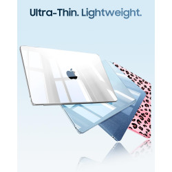 FINTIE Coque Compatible avec MacBook Air 13.6 Pouces M5 M4 M3 M2 (2026/2025/2024/2022, A3449/A3240/A3113/A2681), Coque Fine Légè