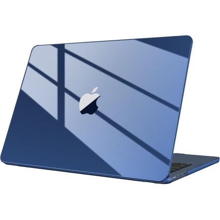 FINTIE Coque Compatible avec MacBook Air 13.6 Pouces M5 M4 M3 M2 (2026/2025/2024/2022, A3449/A3240/A3113/A2681), Coque Fine Légè