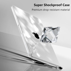 FINTIE Coque Compatible avec MacBook Air 13.6 Pouces M5 M4 M3 M2 (2026/2025/2024/2022, A3449/A3240/A3113/A2681), Coque Fine Légè