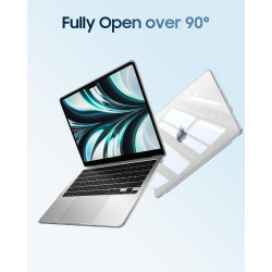 FINTIE Coque Compatible avec MacBook Air 13.6 Pouces M5 M4 M3 M2 (2026/2025/2024/2022, A3449/A3240/A3113/A2681), Coque Fine Légè
