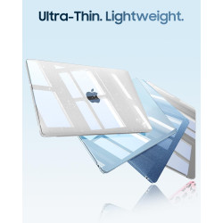 FINTIE Coque Compatible avec MacBook Air 13.6 Pouces M5 M4 M3 M2 (2026/2025/2024/2022, A3449/A3240/A3113/A2681), Coque Fine Légè