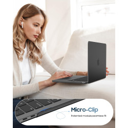 FINTIE Coque Compatible avec MacBook Air 13.6 Pouces M5 M4 M3 M2 (2026/2025/2024/2022, A3449/A3240/A3113/A2681), Coque Fine Légè