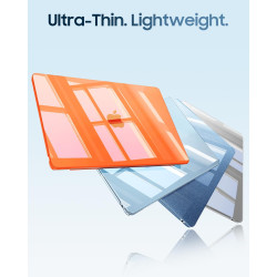 Fintie coque compatible avec macbook air 13.6 pouces m5 m4 m3 m2 (2026/2025/2024/2022, a3449/a3240/a3113/a2681), coque fine légè