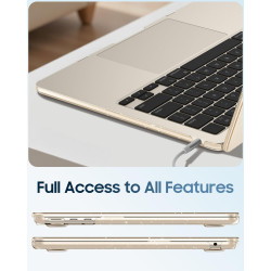 FINTIE Coque Compatible avec MacBook Air 13.6 Pouces M5 M4 M3 M2 (2026/2025/2024/2022, A3449/A3240/A3113/A2681), Coque Fine Légè