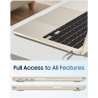 FINTIE Coque Compatible avec MacBook Air 13.6 Pouces M5 M4 M3 M2 (2026/2025/2024/2022, A3449/A3240/A3113/A2681), Coque Fine Légè