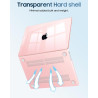 FINTIE Coque Compatible avec MacBook Air 13.6 Pouces M5 M4 M3 M2 (2026/2025/2024/2022, A3449/A3240/A3113/A2681), Coque Fine Légè