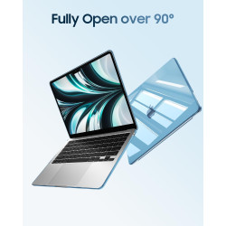 FINTIE Coque Compatible avec MacBook Air 13.6 Pouces M5 M4 M3 M2 (2026/2025/2024/2022, A3449/A3240/A3113/A2681), Coque Fine Légè