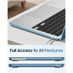 FINTIE Coque Compatible avec MacBook Air 13.6 Pouces M5 M4 M3 M2 (2026/2025/2024/2022, A3449/A3240/A3113/A2681), Coque Fine Légè