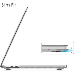 FINTIE Coque Compatible avec MacBook Pro 13 Pouces 2022-2016 (M2 & M1 A2338 / A2289 / A2251 / A2159 / A1989 / A1706 / A1708), Ét