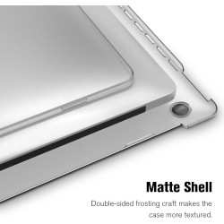 FINTIE Coque Compatible avec MacBook Pro 13 Pouces 2022-2016 (M2 & M1 A2338 / A2289 / A2251 / A2159 / A1989 / A1706 / A1708), Ét